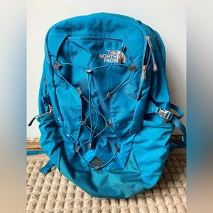 The North Face Borealis Blue Teal Backpack - LIKE NEW